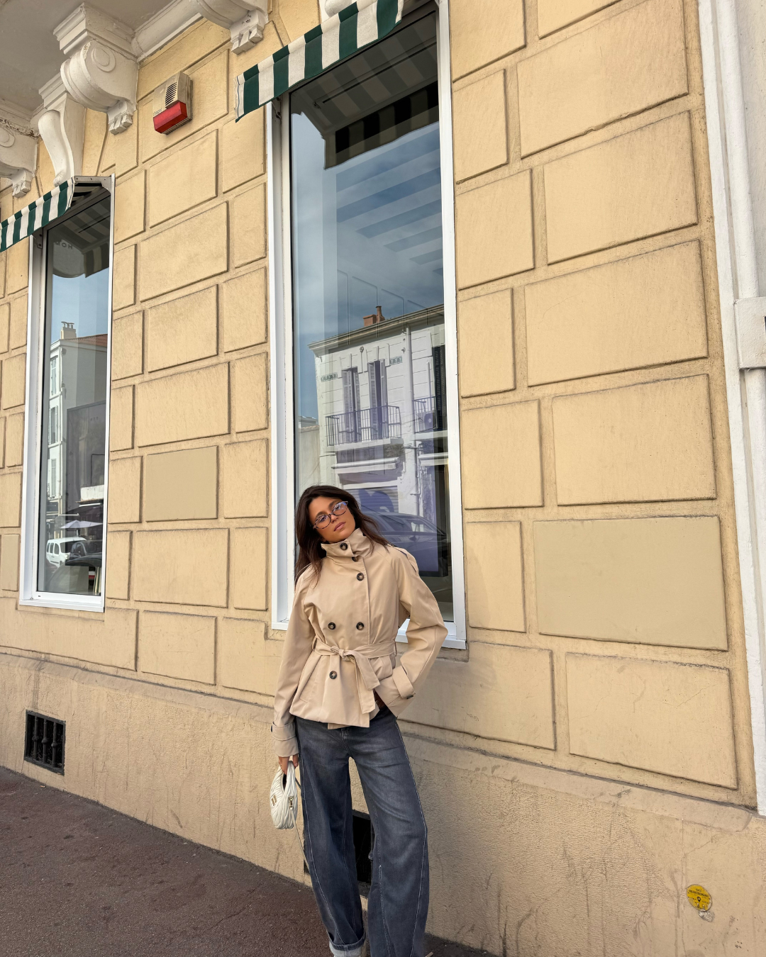 Amabel | Women's Stylish Cropped Trench Coat