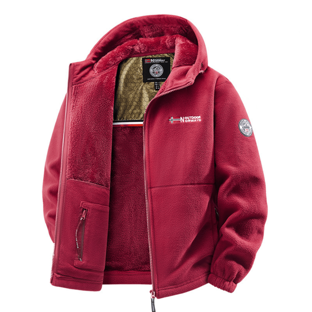 Noah | Men's Insulated Fleece Bomber Jacket