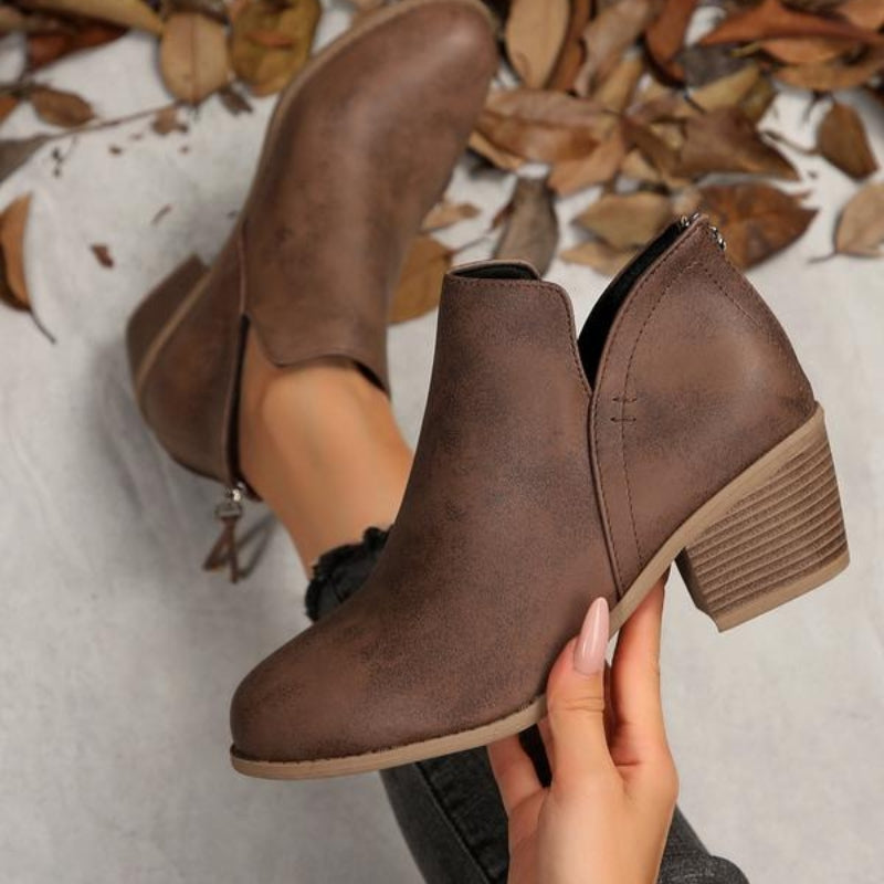 Roselyn | Elegant Heeled Ankle Boots