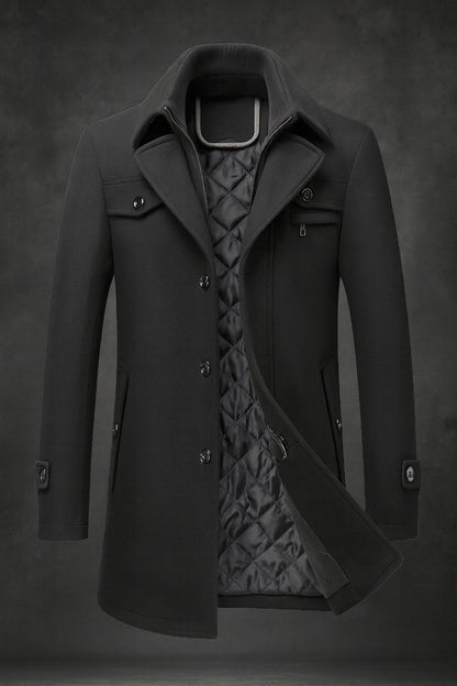 James | Men's Premium Wool Coat for Winter