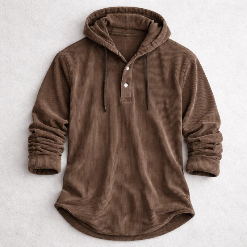 Stanley | Men's Stylish Corduroy Hoodie for Winter