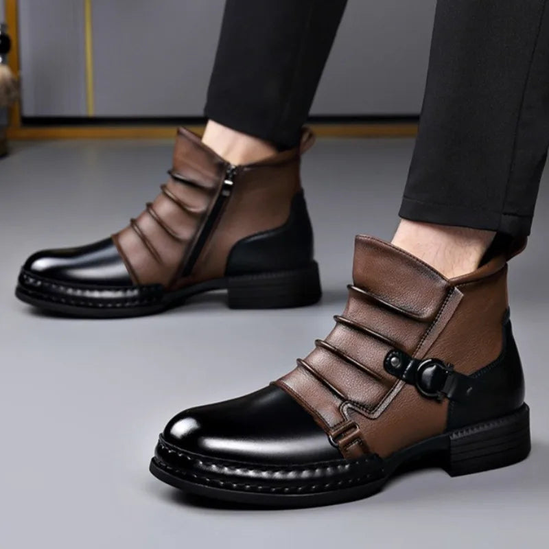 Matthew | Men's Stylish Buckle Boots