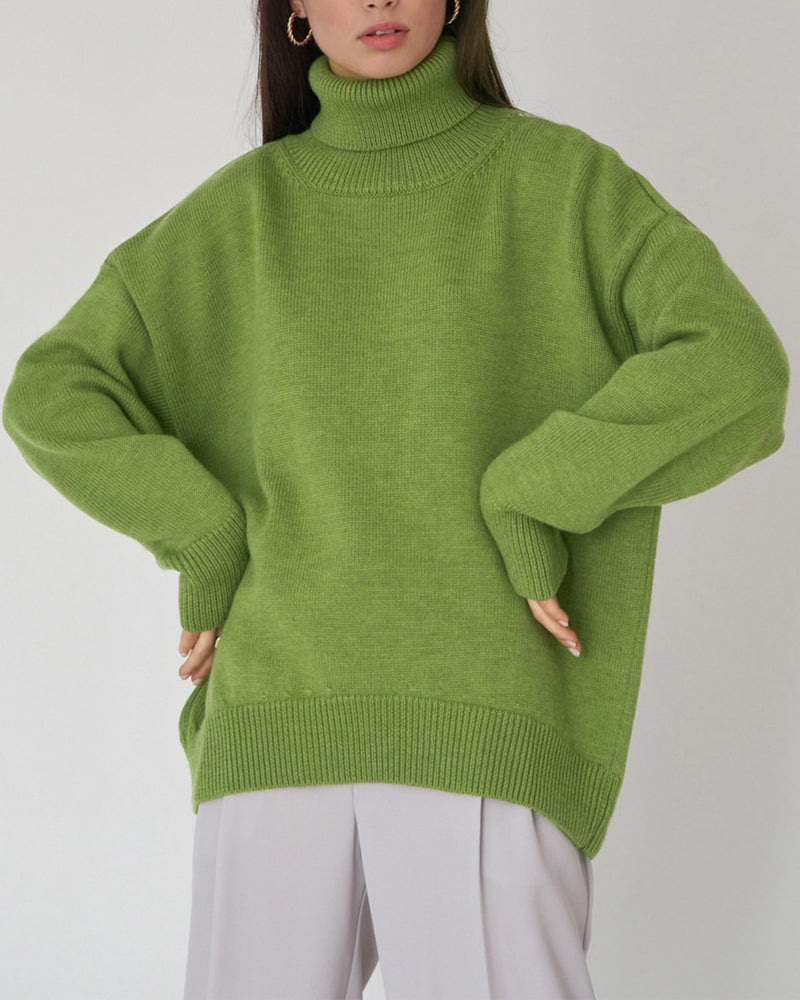 Marcia | Women's Oversized Roll-Neck Jumper for Winter