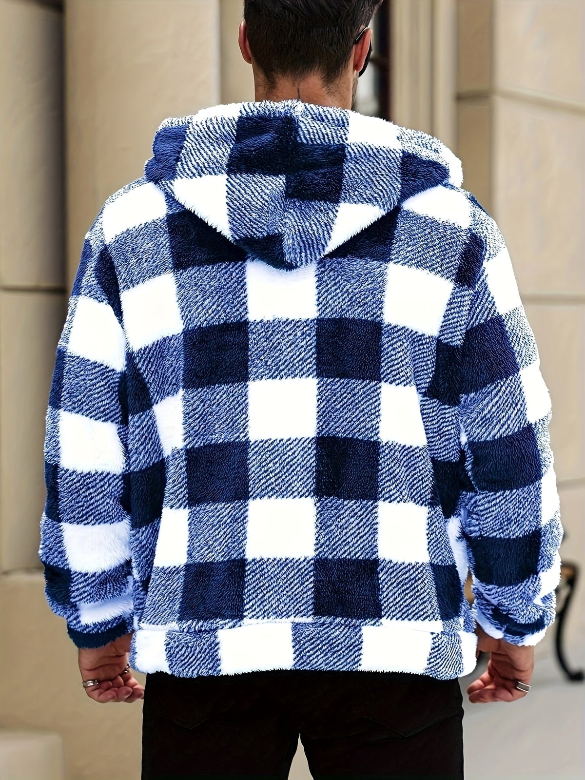 Nathan | Men's Stylish Colourblock Hooded Jacket