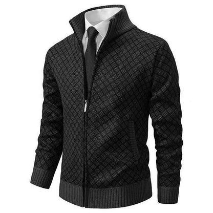 Quentin | Men's Classic Zip-Up Cardigan for Winter