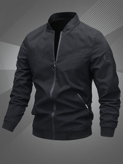 Hugo | Men's Embroidered Baseball Jacket
