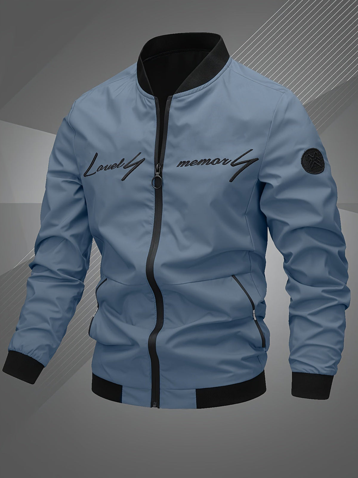 Hugo | Men's Embroidered Baseball Jacket