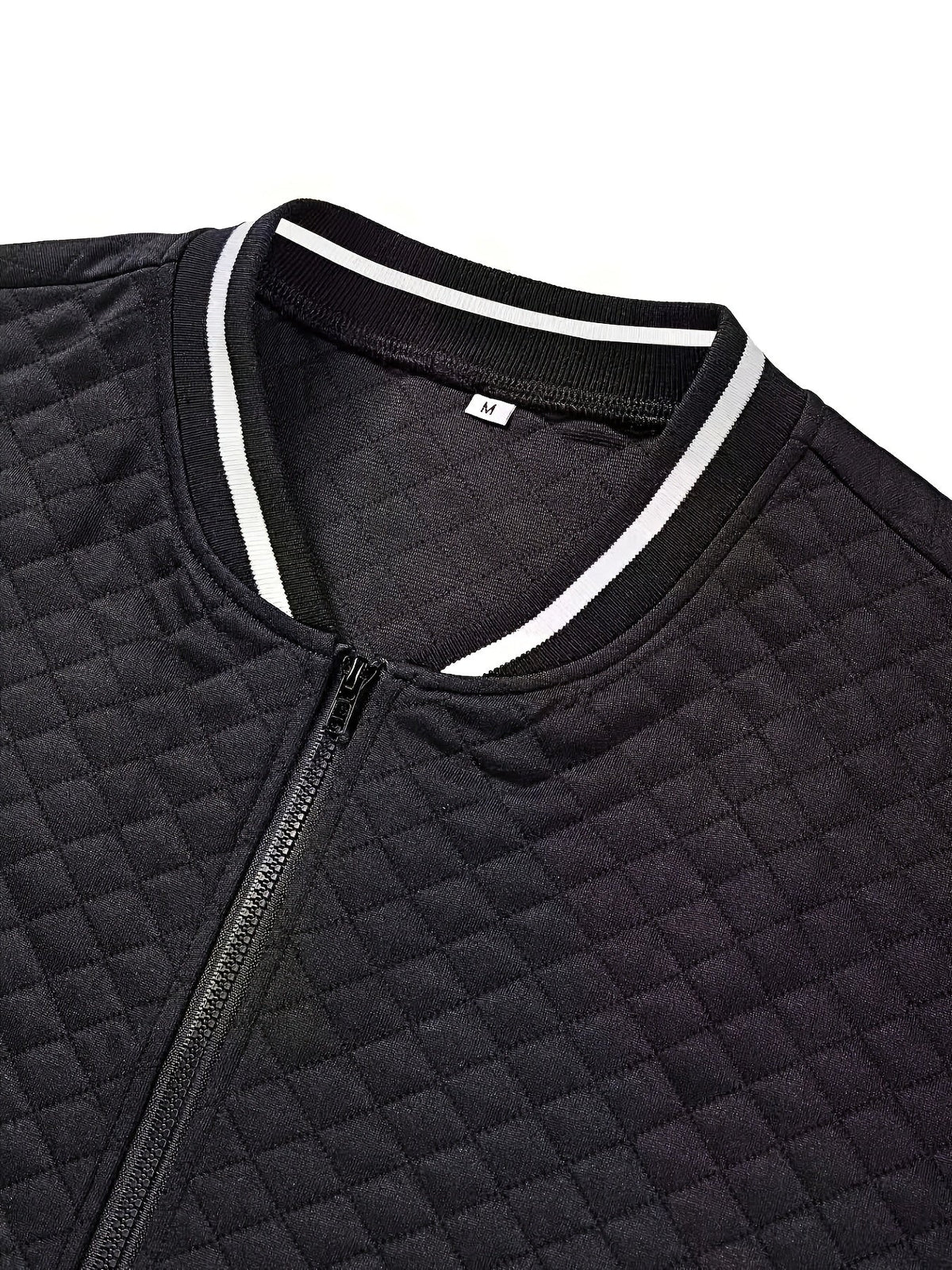 Joshua | Men's Stylish Checkered Zip-Up Jacket