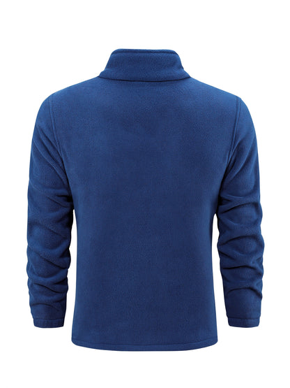 William | Men's Stand-Collar Fleece Jacket for Winter