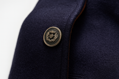 Tom | Men's Colourblock Wool Overcoat for Winter