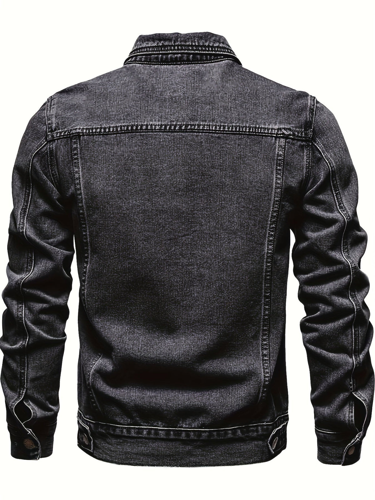 James | Men's Lapel Denim Jacket