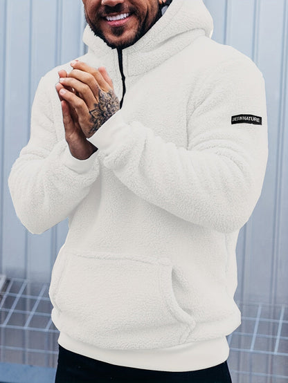 Lewis | Men's Plush Fleece Zip-Up Hoodie for Winter