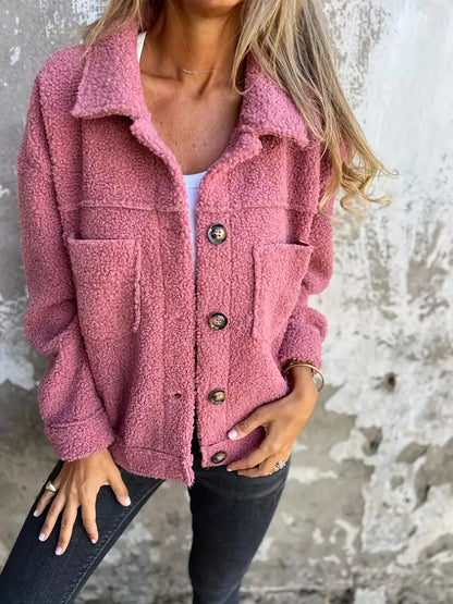 Mariah | Women's Relaxed-Fit Button-Down Jacket for Winter