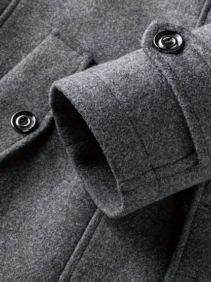 Kai | Men's Premium Wool-Blend Tweed Jacket for Winter