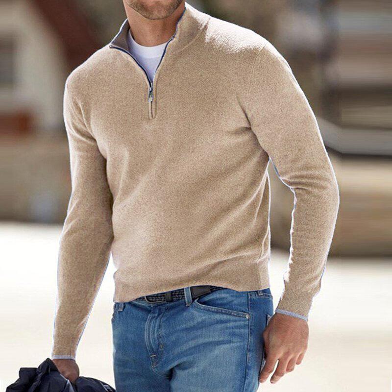 Charlie | Men's Stylish Zip-Up Pullover Jacket for Winter