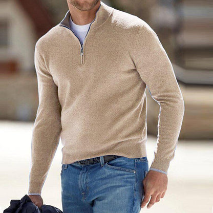 Charlie | Men's Stylish Zip-Up Pullover Jacket for Winter