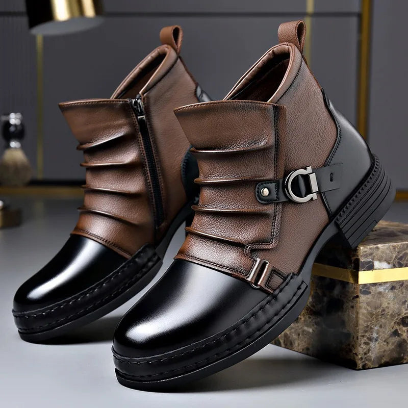 Matthew | Men's Stylish Buckle Boots