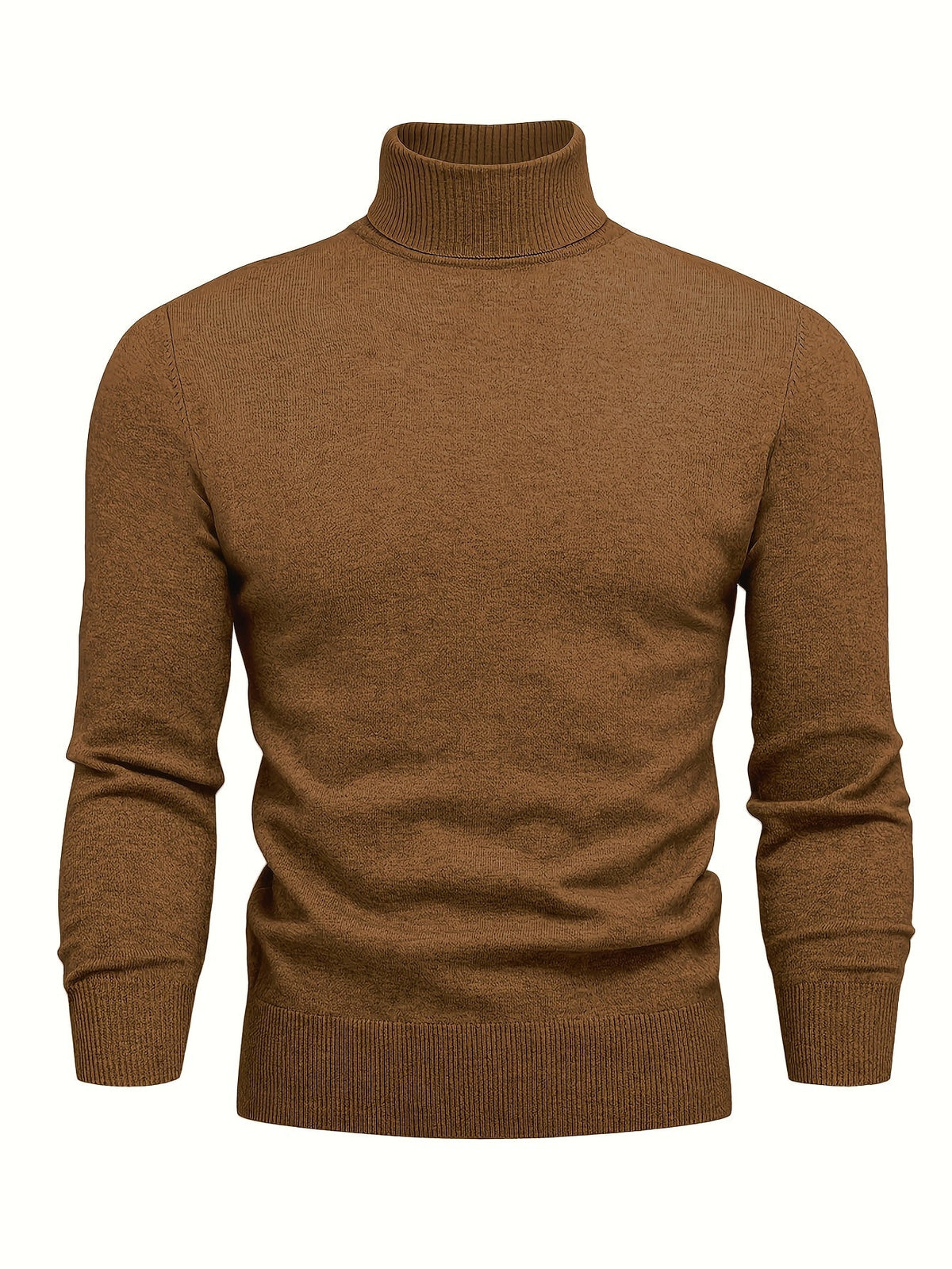 Ethan | Men's High-Neck Knit Jumper for Winter