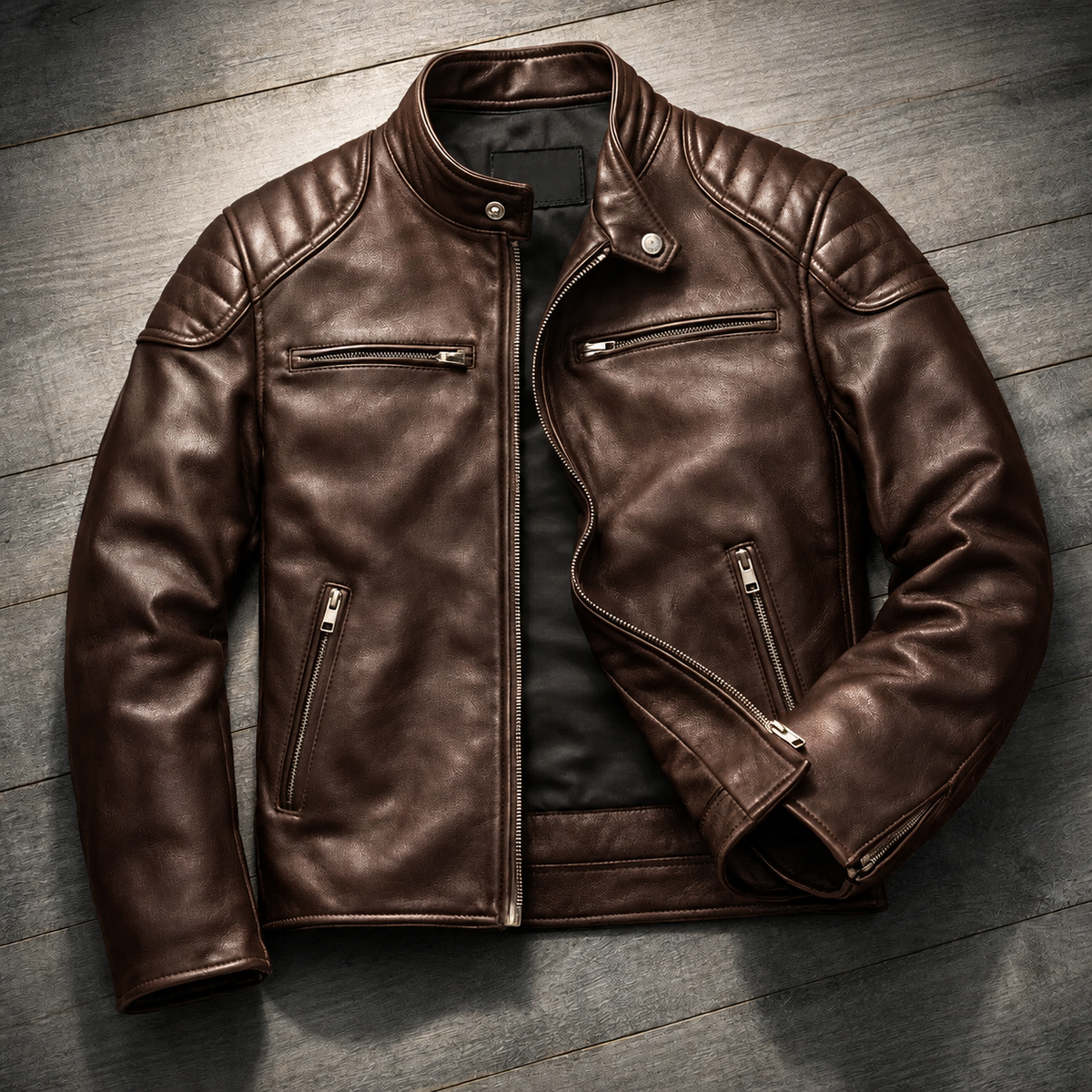 Samuel | Men's Rugged Motorcycle Jacket