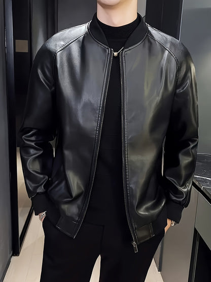 Freddie | Men's Classic Zip-Up Baseball Jacket