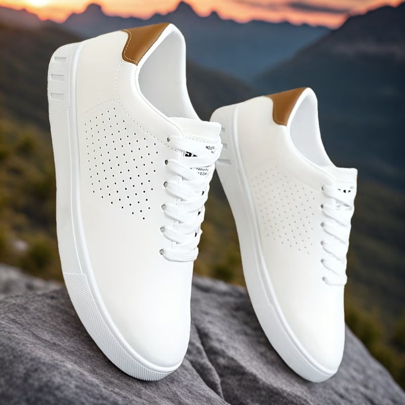 Quentin | Men's Matte Panel Trainers