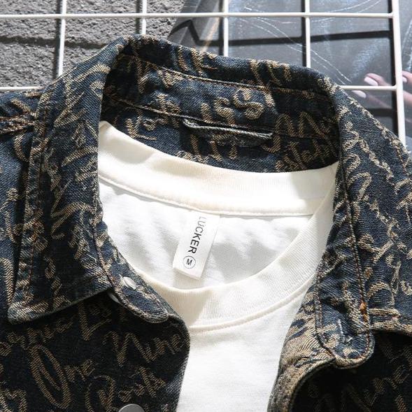 Alexander | Men's Embroidered Denim Jacket