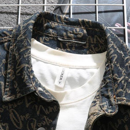 Alexander | Men's Embroidered Denim Jacket