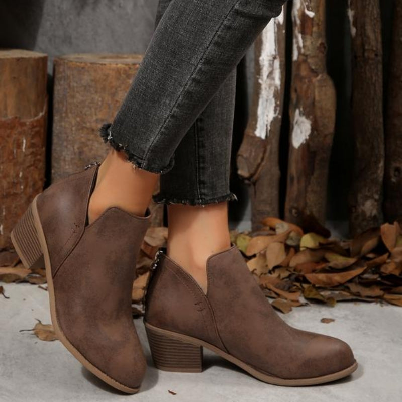 Roselyn | Elegant Heeled Ankle Boots