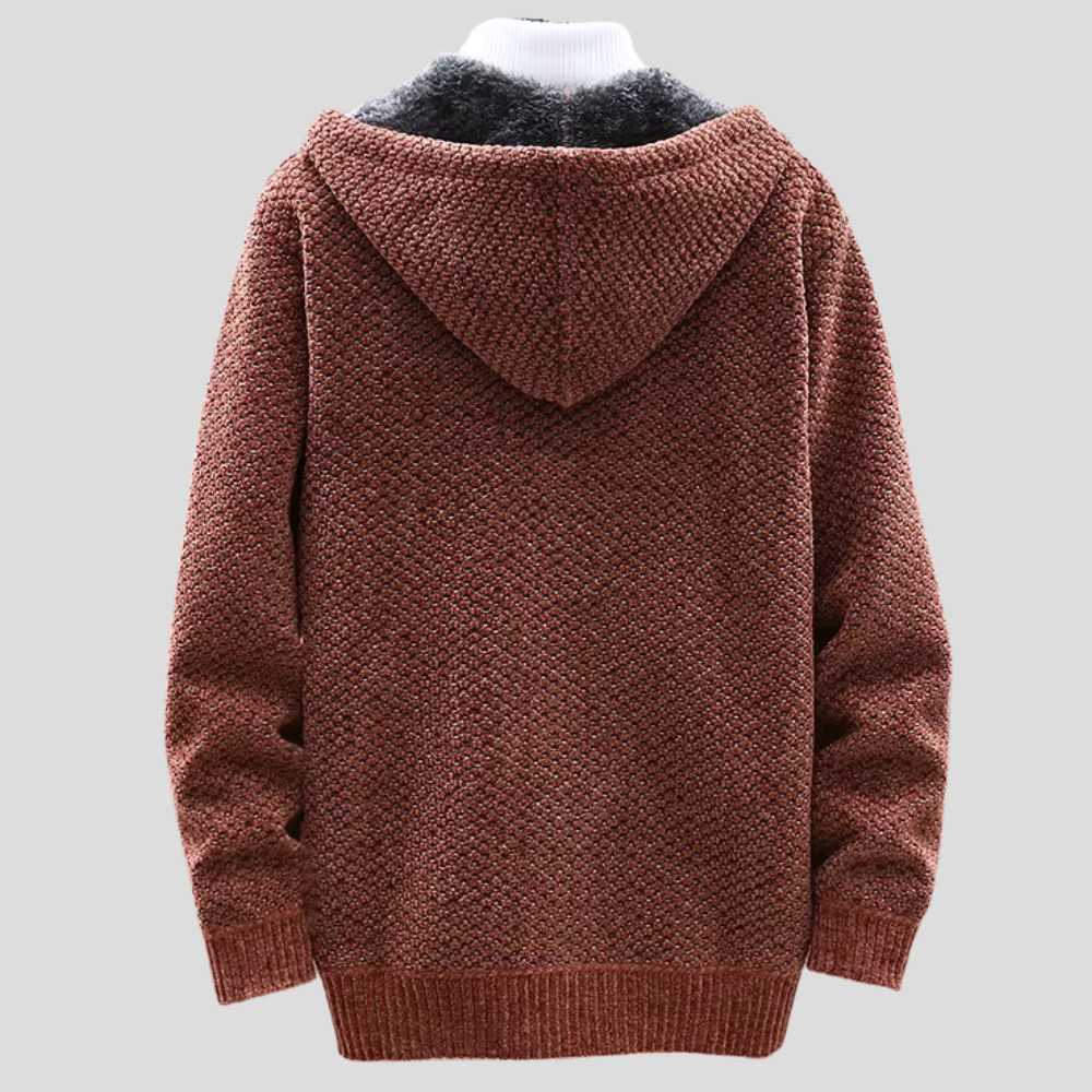 Sam | Men's Cosy Knitted Hoodie for Winter