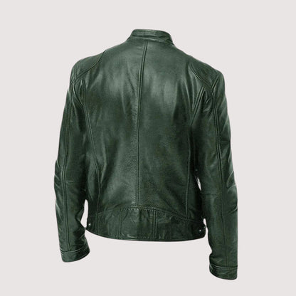 Euan | Men's Stylish Faux Leather Jacket