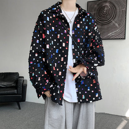 Mosaic | Heavyweight Button-Front Jacket