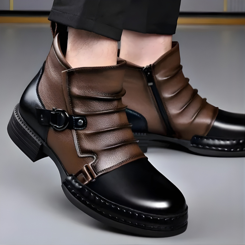 Matthew | Men's Stylish Buckle Boots