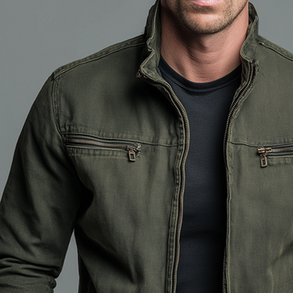 Jude | Men's Vintage Washed Cotton Jacket