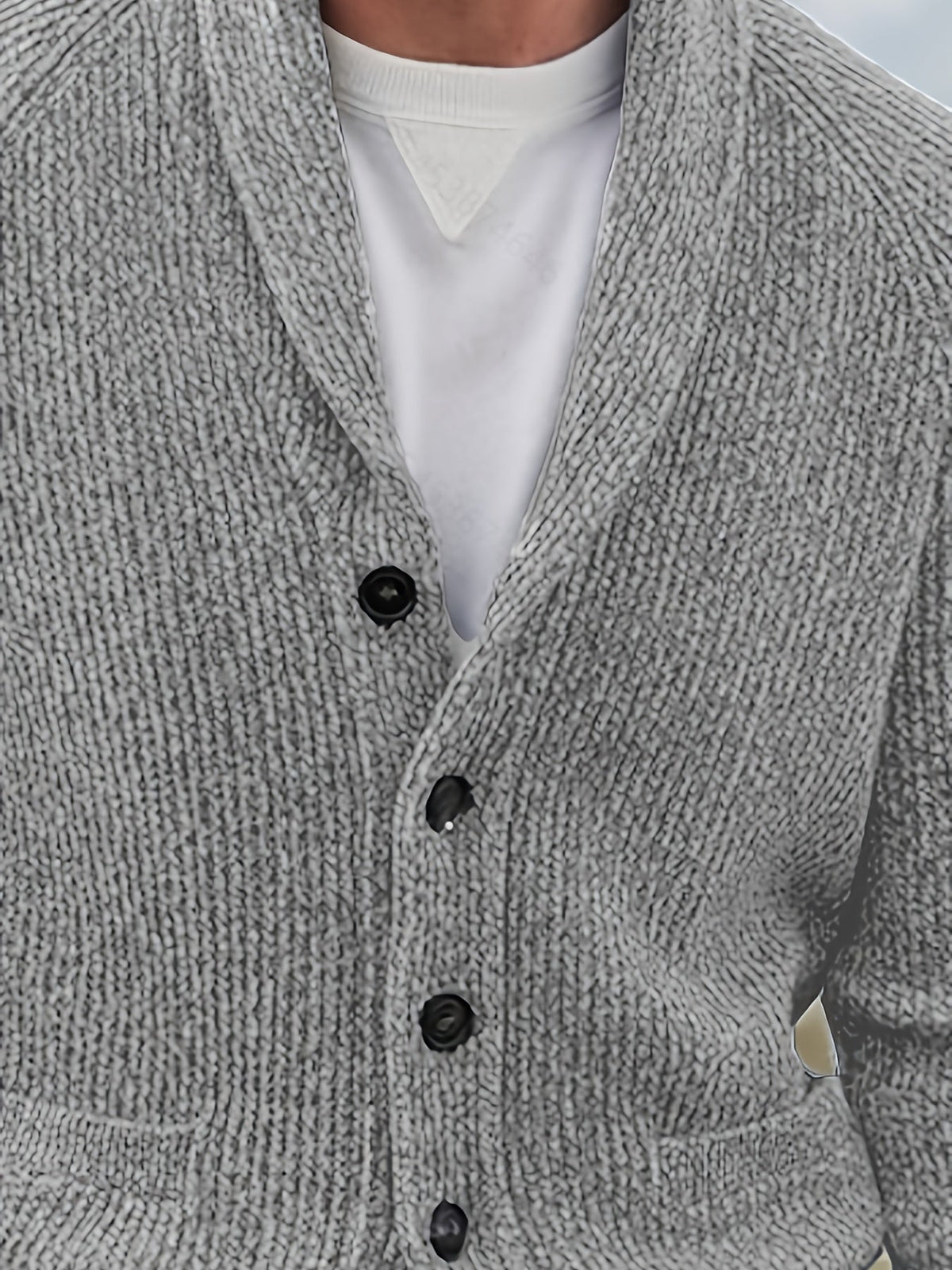 Archie | Men's Button-Up Knit Cardigan for Winter
