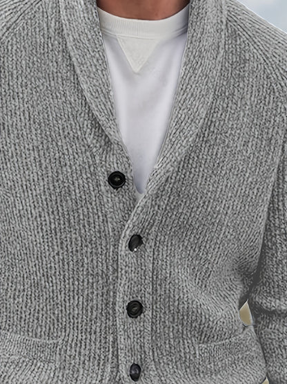 Archie | Men's Button-Up Knit Cardigan for Winter