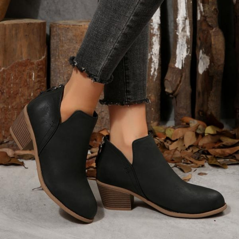 Roselyn | Elegant Heeled Ankle Boots