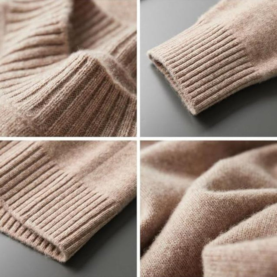 Louie | Men's Stylish Mock Neck Jumper for Winter