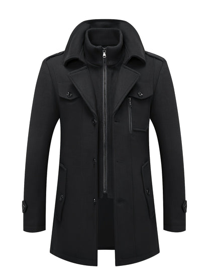 Kai | Men's Premium Wool-Blend Tweed Jacket for Winter