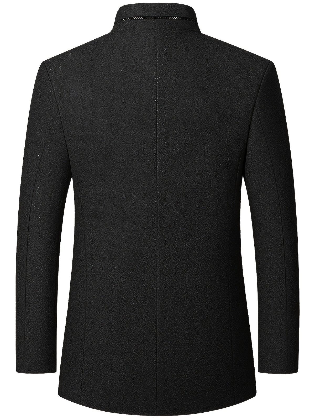Jack | Men's Stand-Collar Tweed Jacket