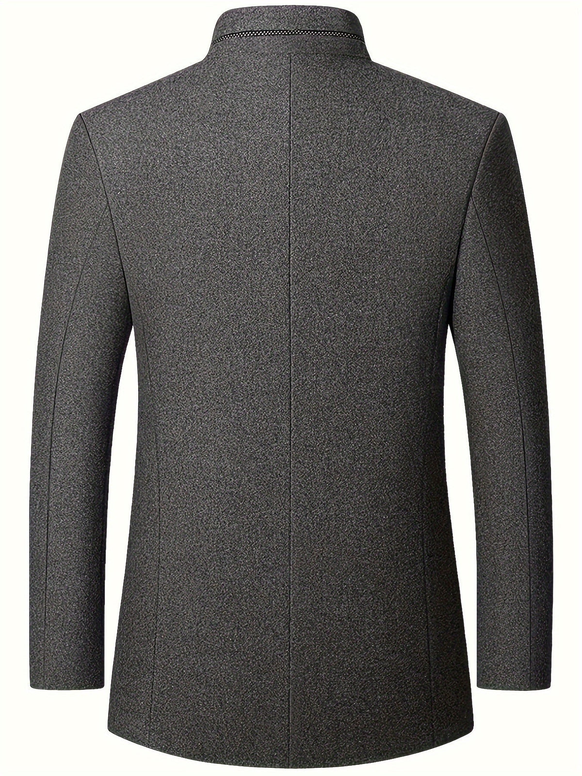 Jack | Men's Stand-Collar Tweed Jacket