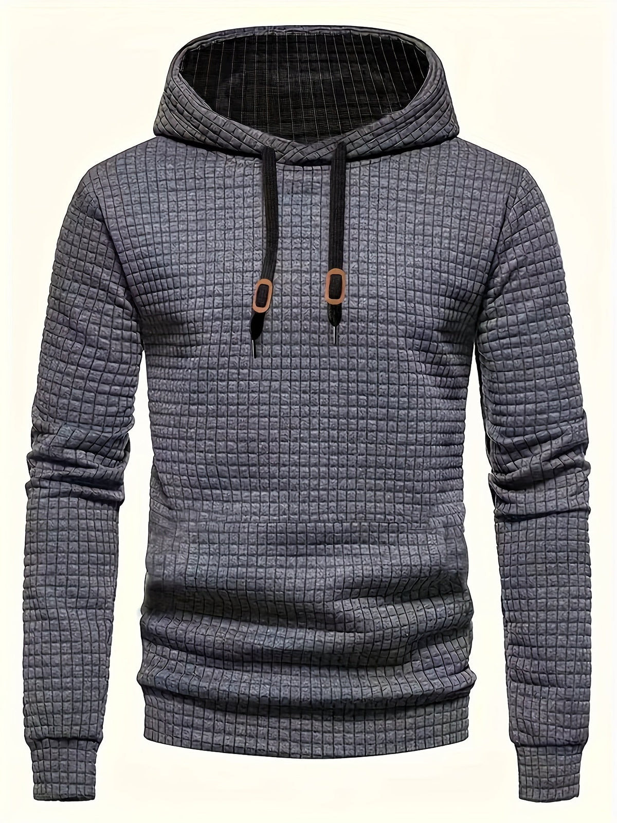 Harry | Men's Stylish Checkered Hooded Sweatshirt