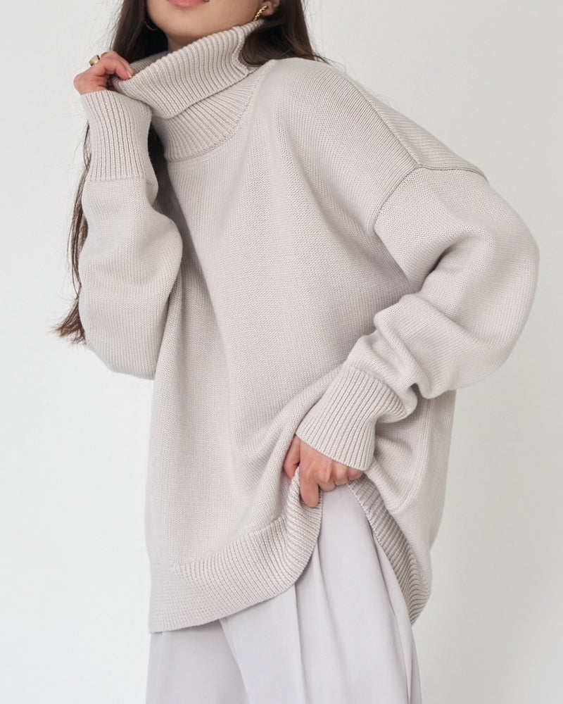 Marcia | Women's Oversized Roll-Neck Jumper for Winter