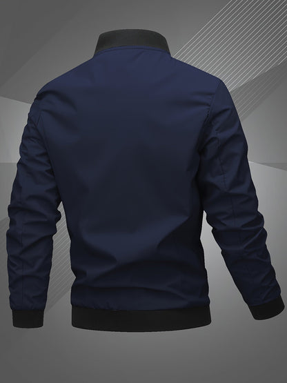 Hugo | Men's Embroidered Baseball Jacket