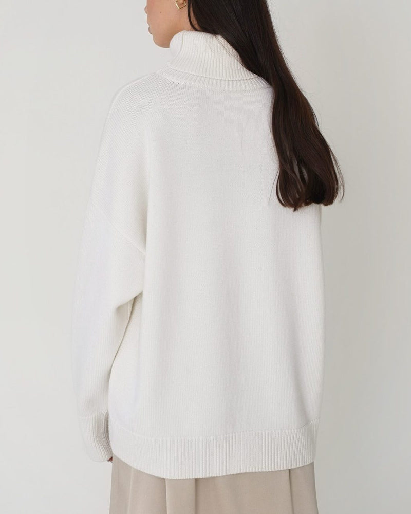 Marcia | Women's Oversized Roll-Neck Jumper for Winter