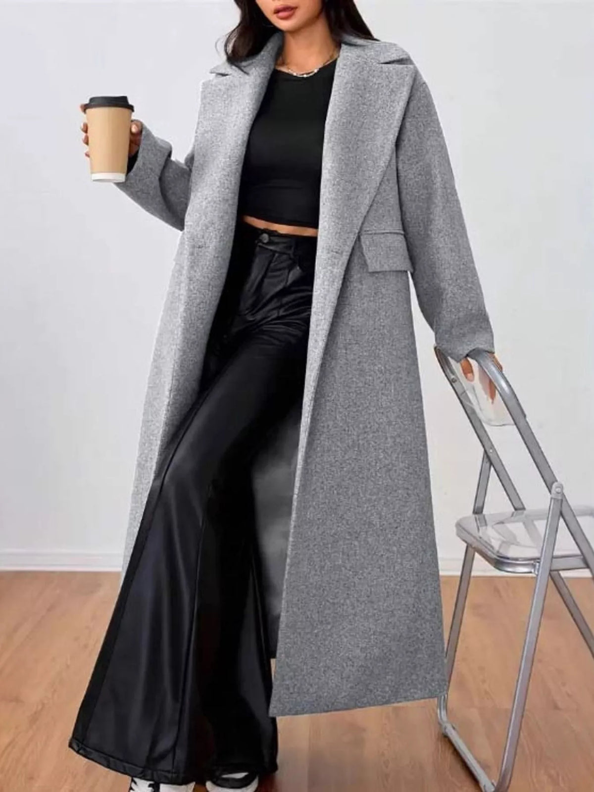 Brenda | Women's Oversized Longline Coat for Winter