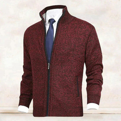Lewis | Men's Classic Long-Sleeve Cardigan for Winter