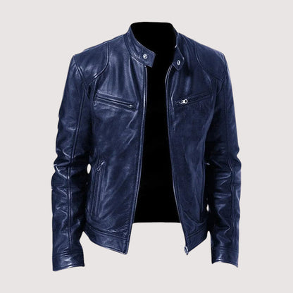 Euan | Men's Stylish Faux Leather Jacket