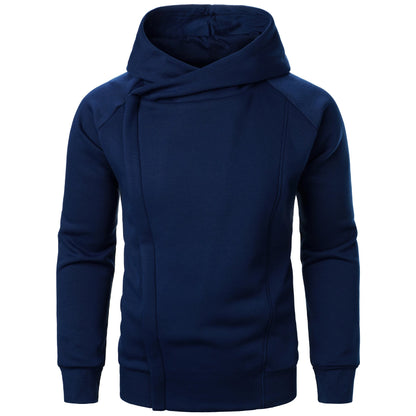 Harvey | Men's Crossover Zip-Up Hoodie for Winter