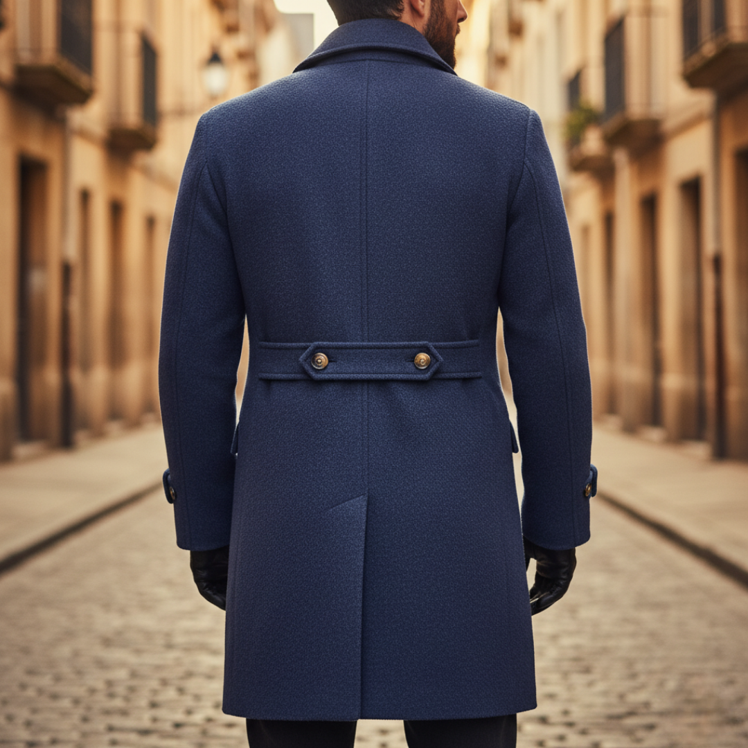 Kai | Men's Classic Wool Coat for Winter