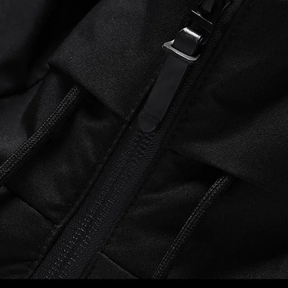 Simon | Men's Hooded Quilted Puffer Jacket for Winter